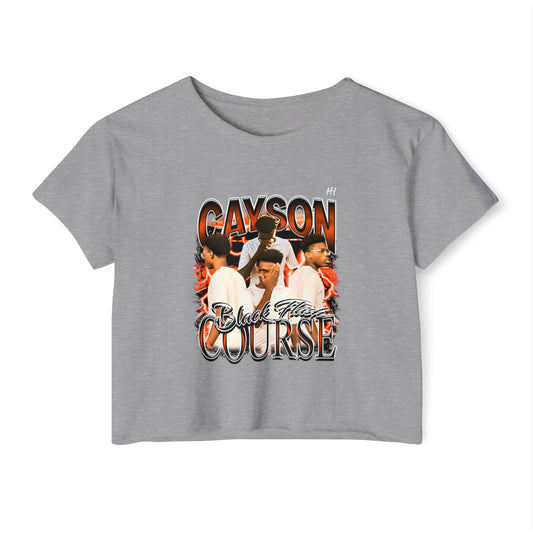Cayson Course Crop Top