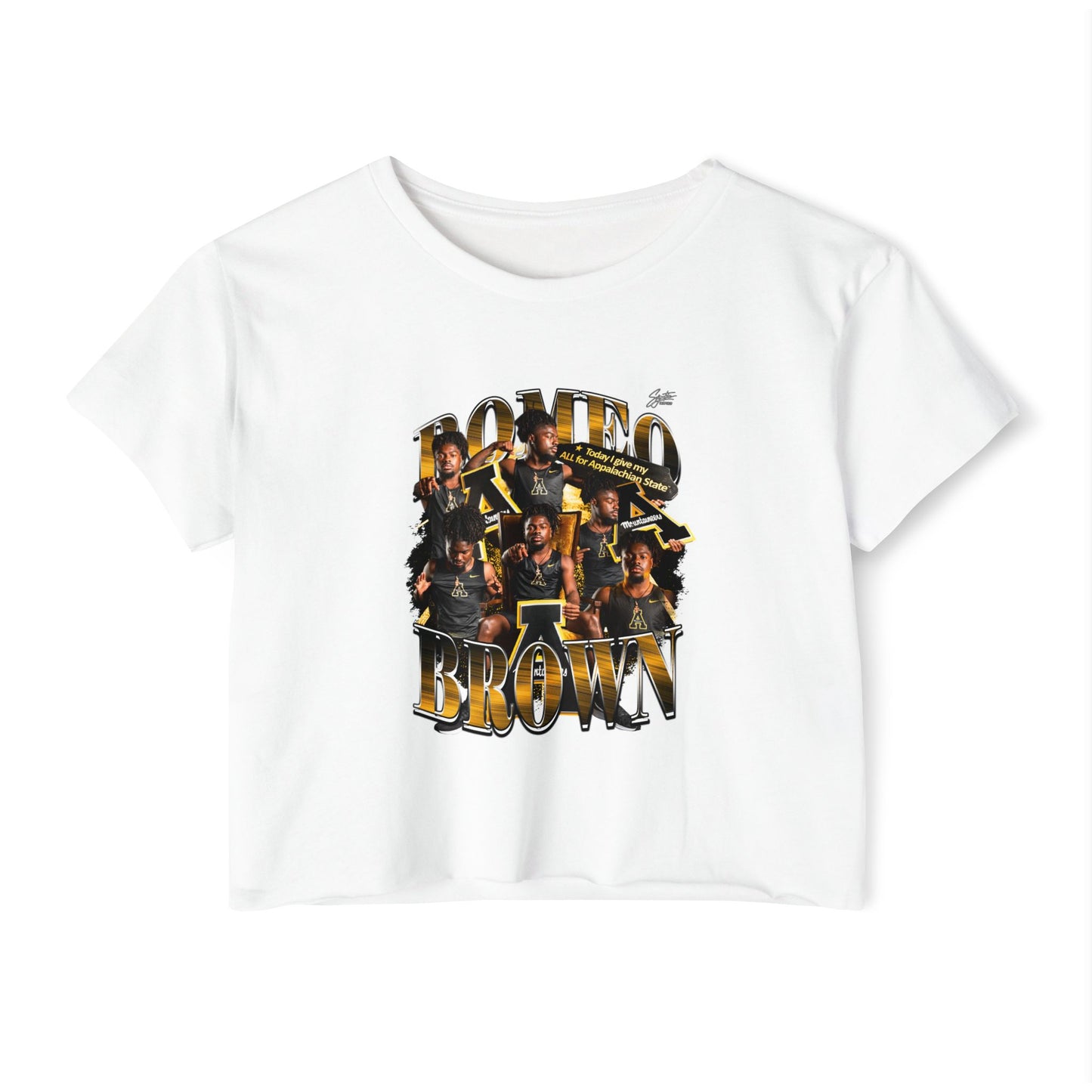 Romeo Brown Crop Top