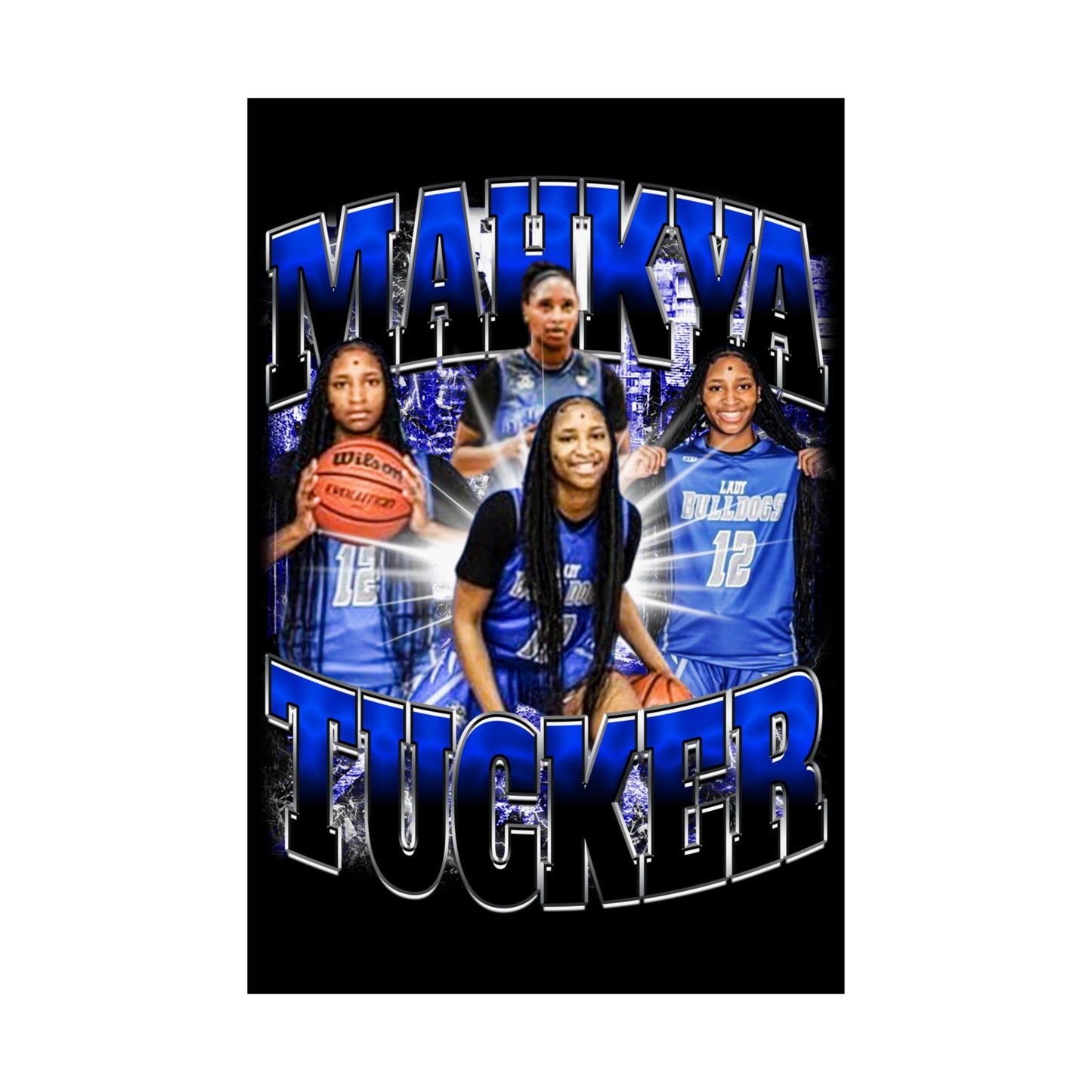 Mahkya Tucker Poster 24" x 36"