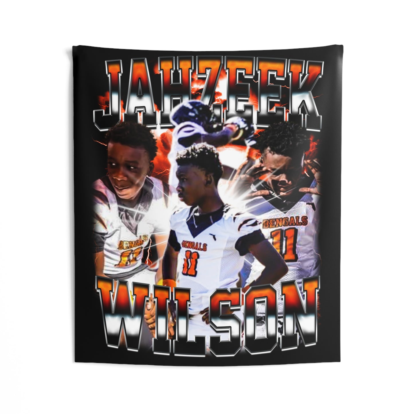 Jahzeek Wilson Tapestry 50” x 60”
