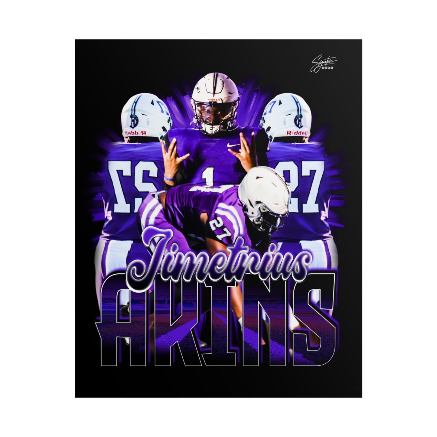 Jimetrius Akins Poster