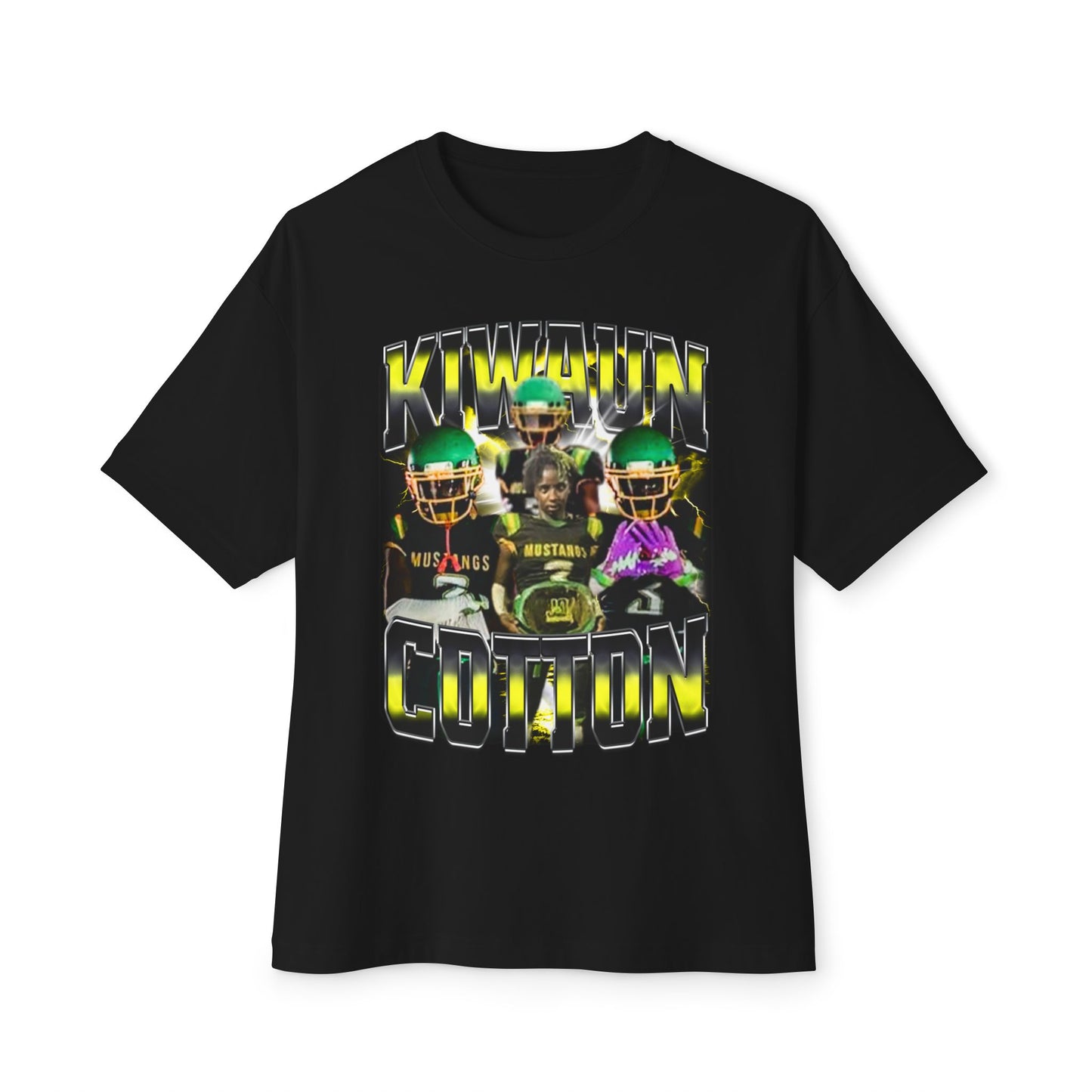 Kiwaun Cotton Oversized Vintage Tee