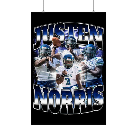 Justen Norris Poster 24" x 36"