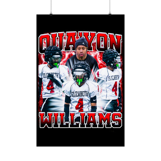 Qua'yon Williams Poster 24" 36"
