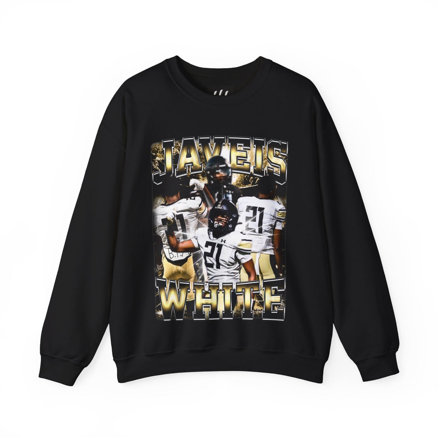 Javeis White Crewneck Sweatshirt