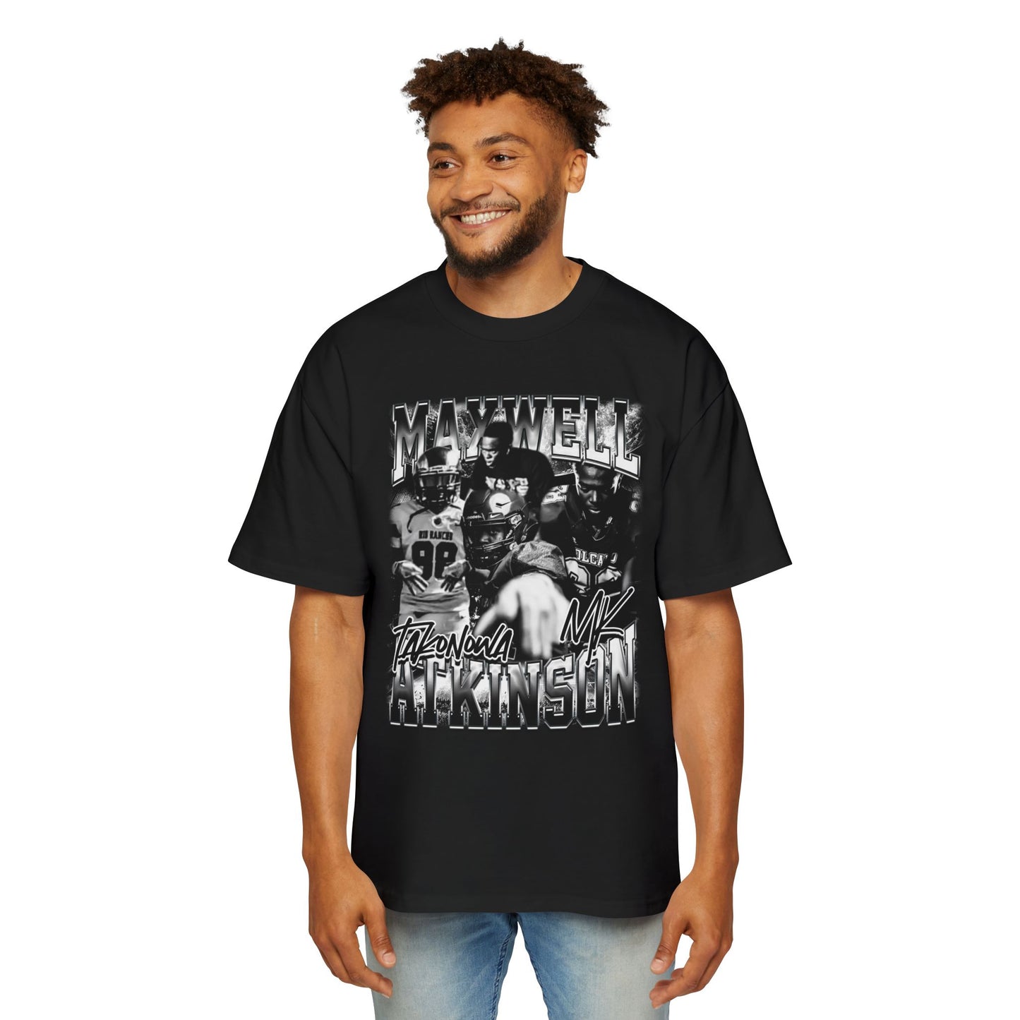 Maxwell Takonowa Atkinson Oversized Retro Tee