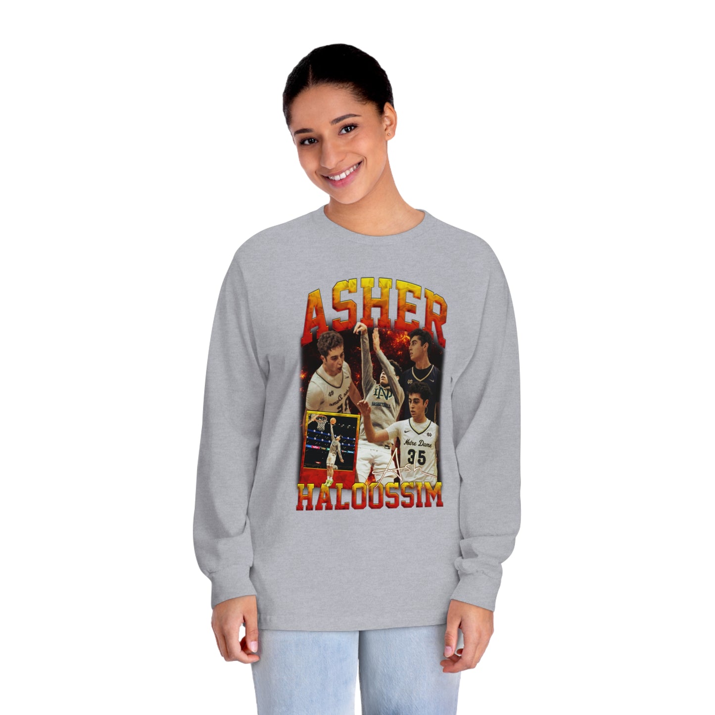 Asher Haloossim Classic Long Sleeve T-Shirt