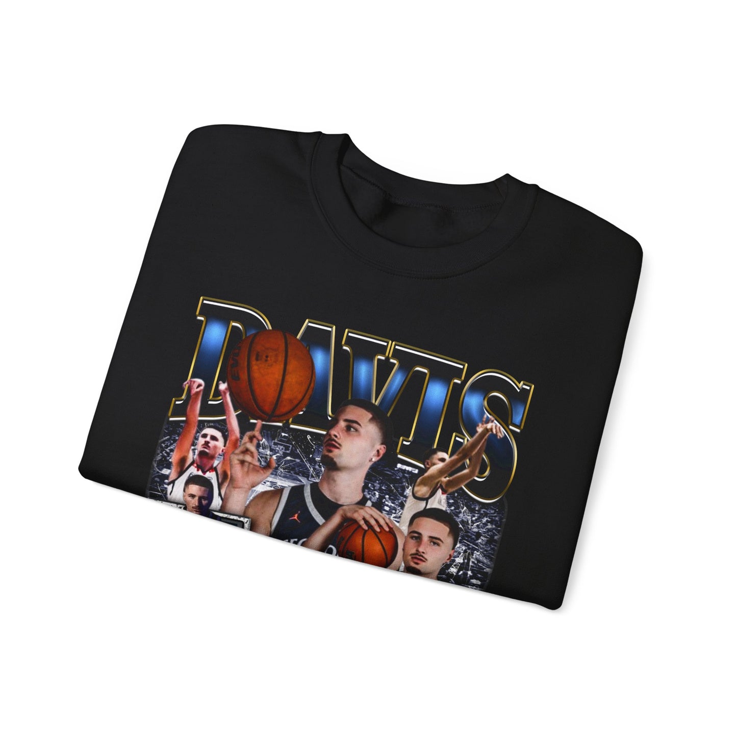 Davis White Crewneck Sweatshirt