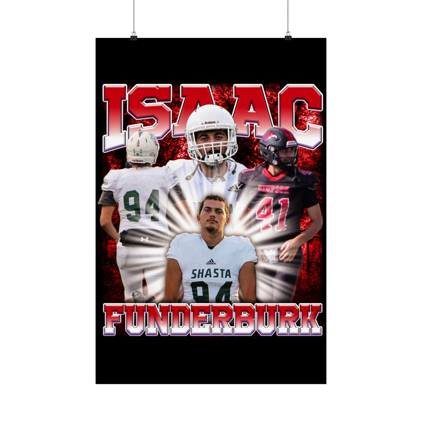 Isaac Funderburk Poster 24" x 36"