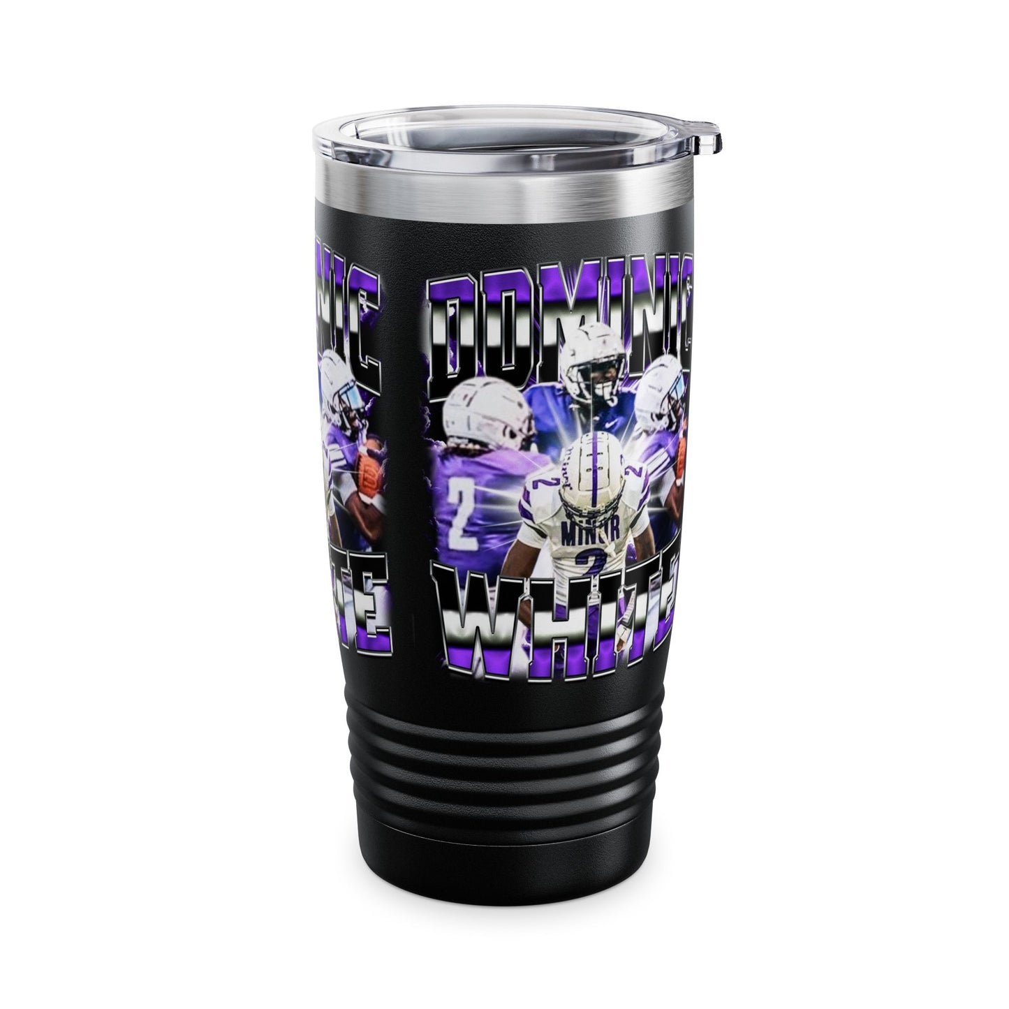 Dominic White Stainless Steal Tumbler
