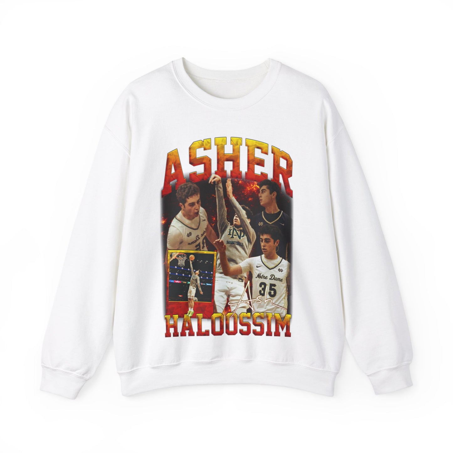 Asher Haloossim Crewneck Sweatshirt