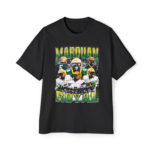 Marquan Royal Oversized Retro Tee
