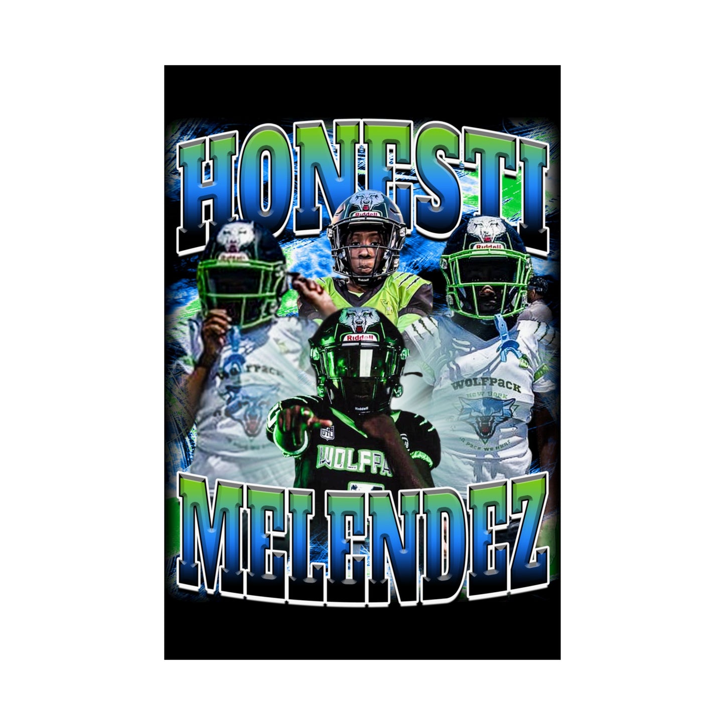 Honesti Melendez Poster 24" x 36"