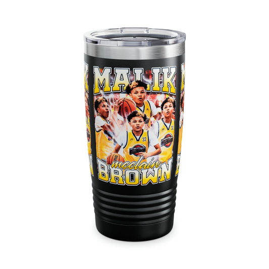 Malik Brown Stainless Steel Tumbler