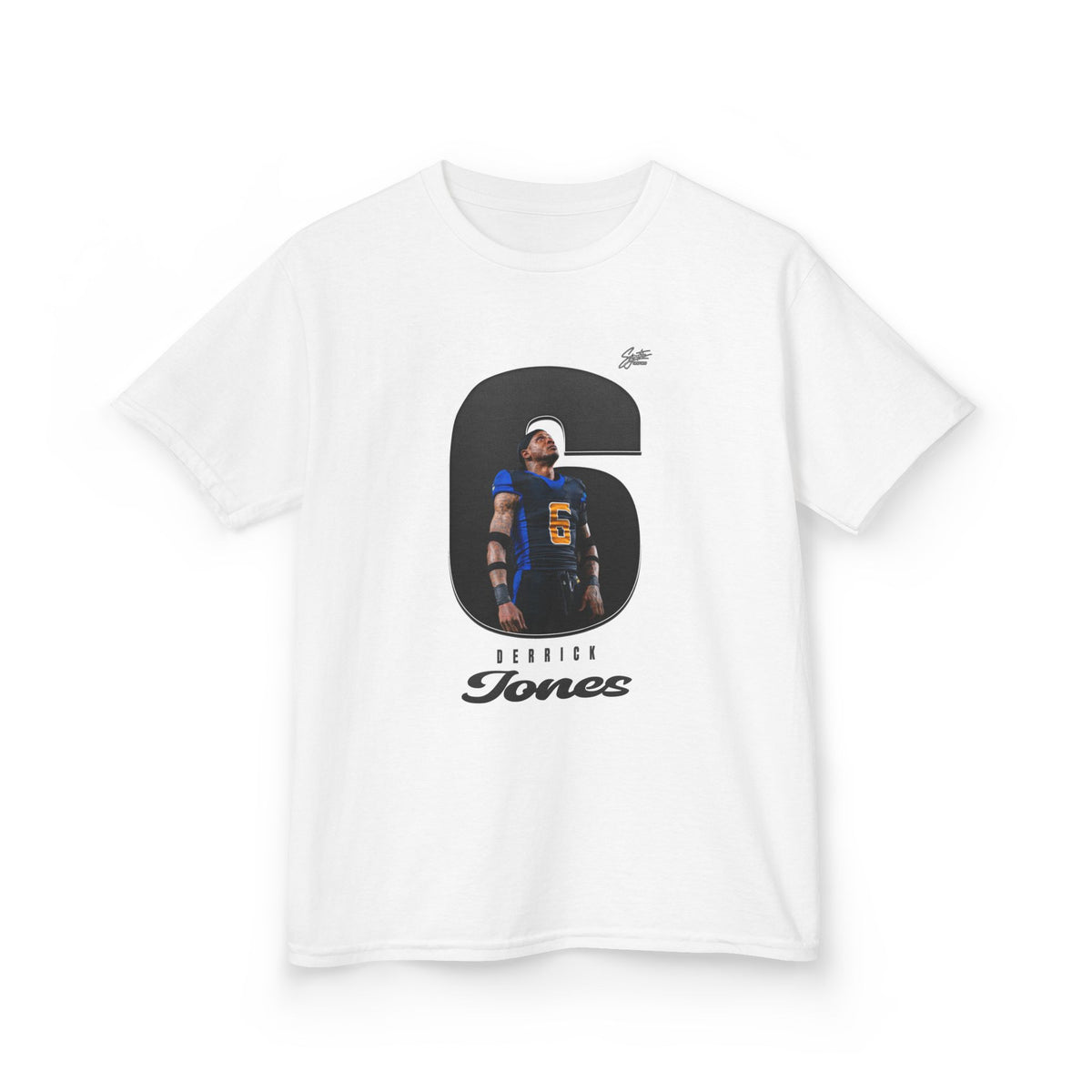Derrick Jones Youth Heavy Cotton Tee