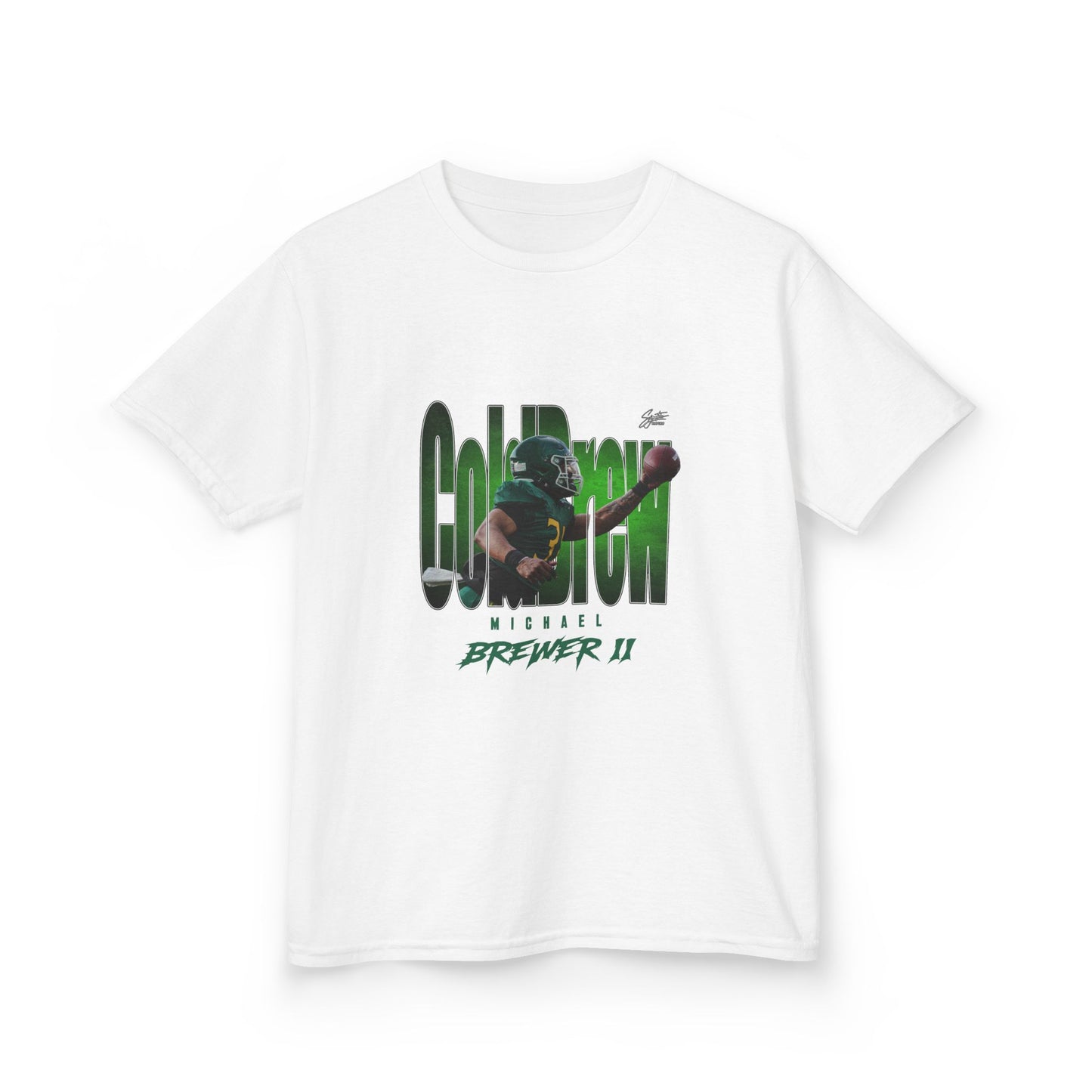 Michael Brewer II Youth Heavy Cotton Tee