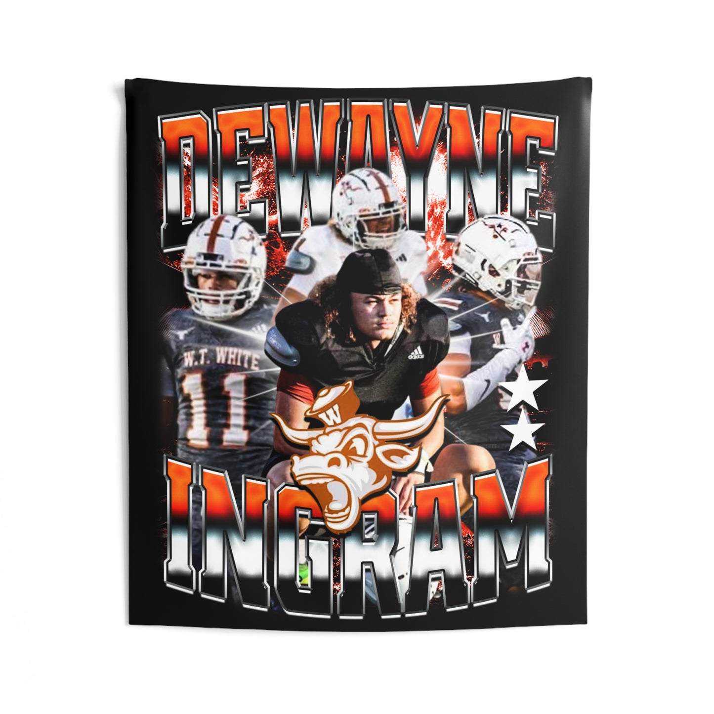 Dewayne Ingram Tapestry 50” x 60”
