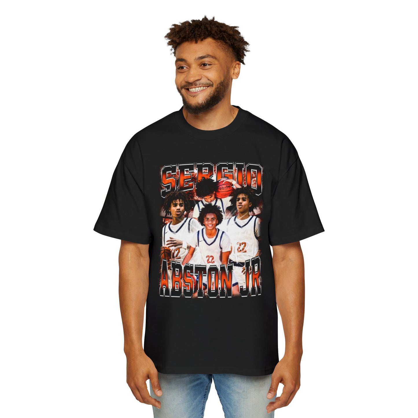 Sergio Abston Jr Oversized Retro Tee