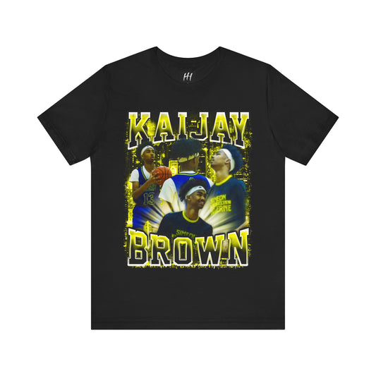 Kaijay Brown Heavy Cotton Tee