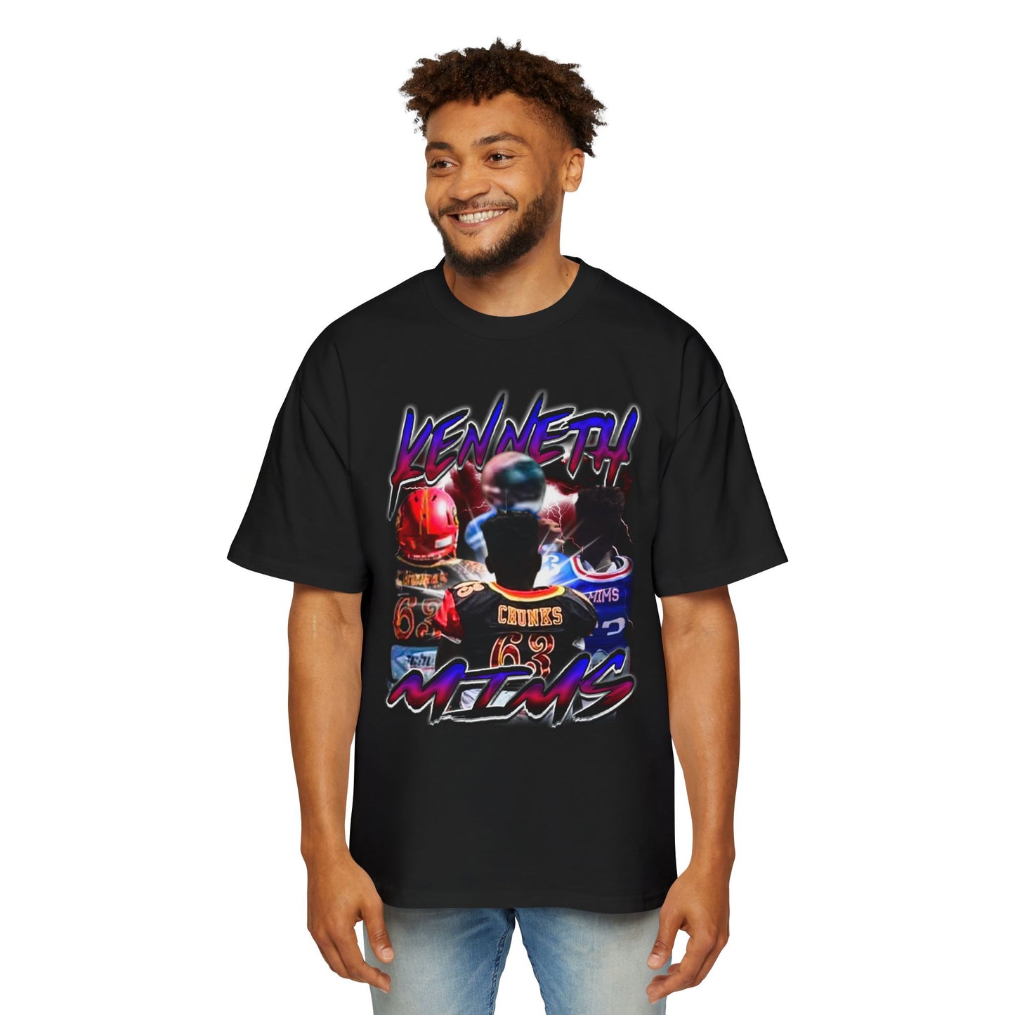 Kenneth Mims Oversized Retro Tee