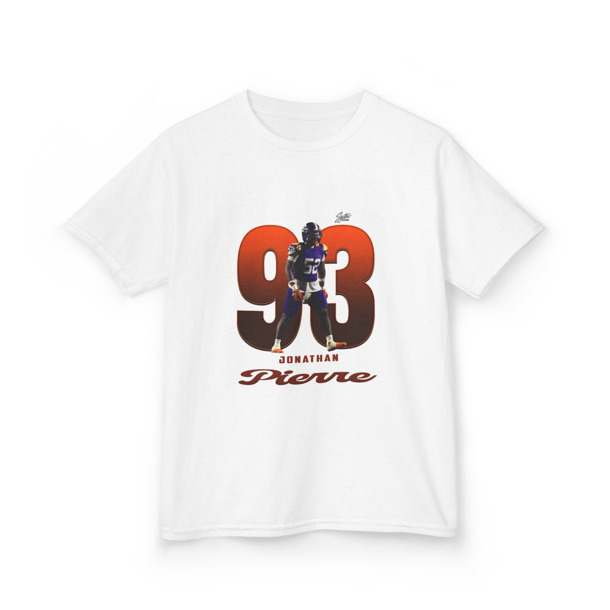 Jonathan Pierre Youth Heavy Cotton Tee