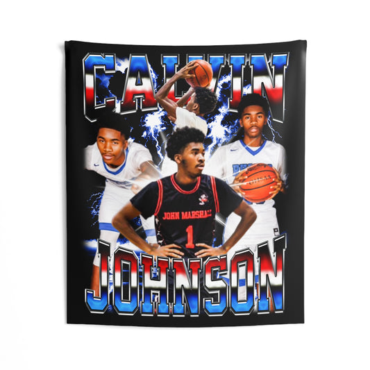 Calvin Johnson Tapestry 50” x 60”
