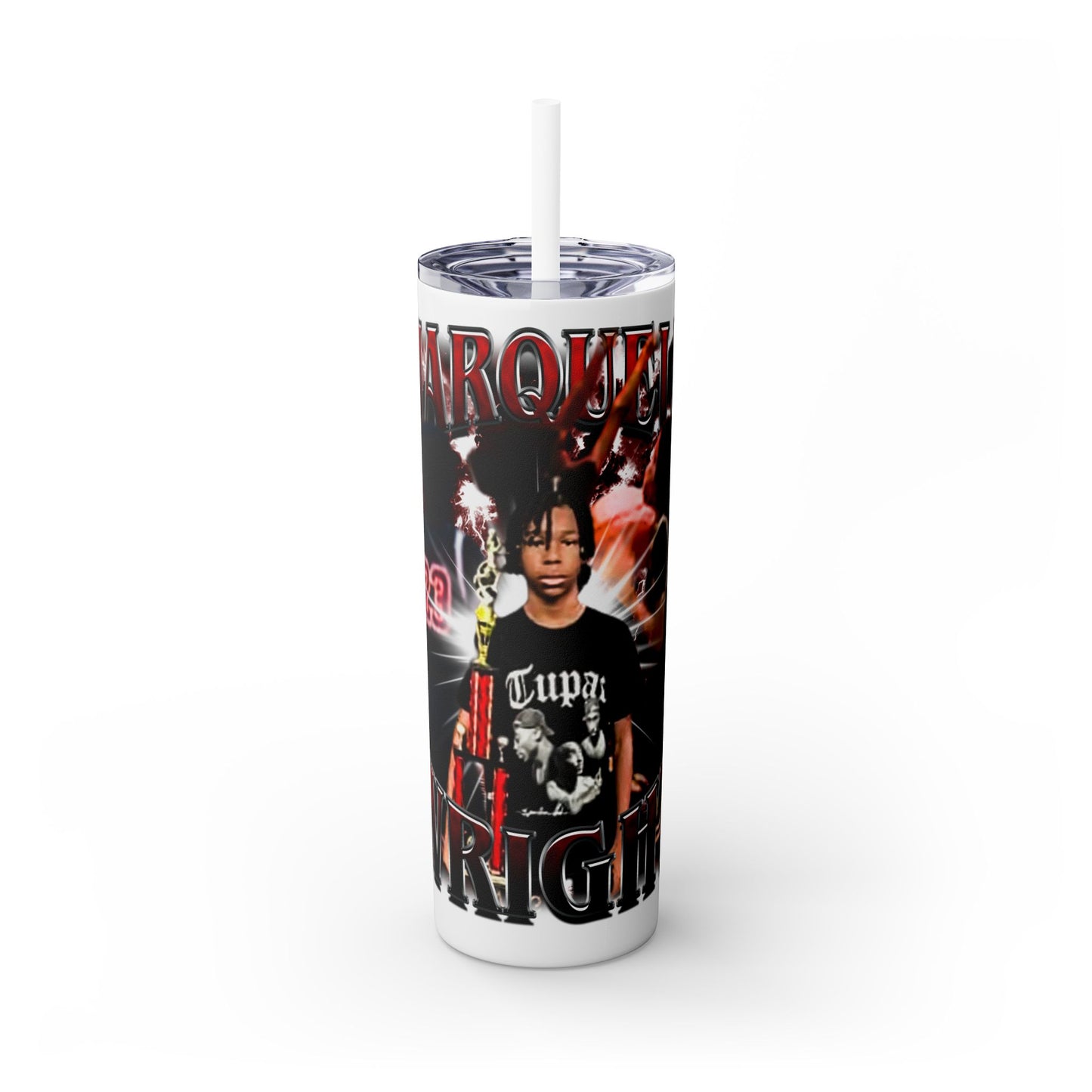 Marquell Wright Stainless Steal Tumbler