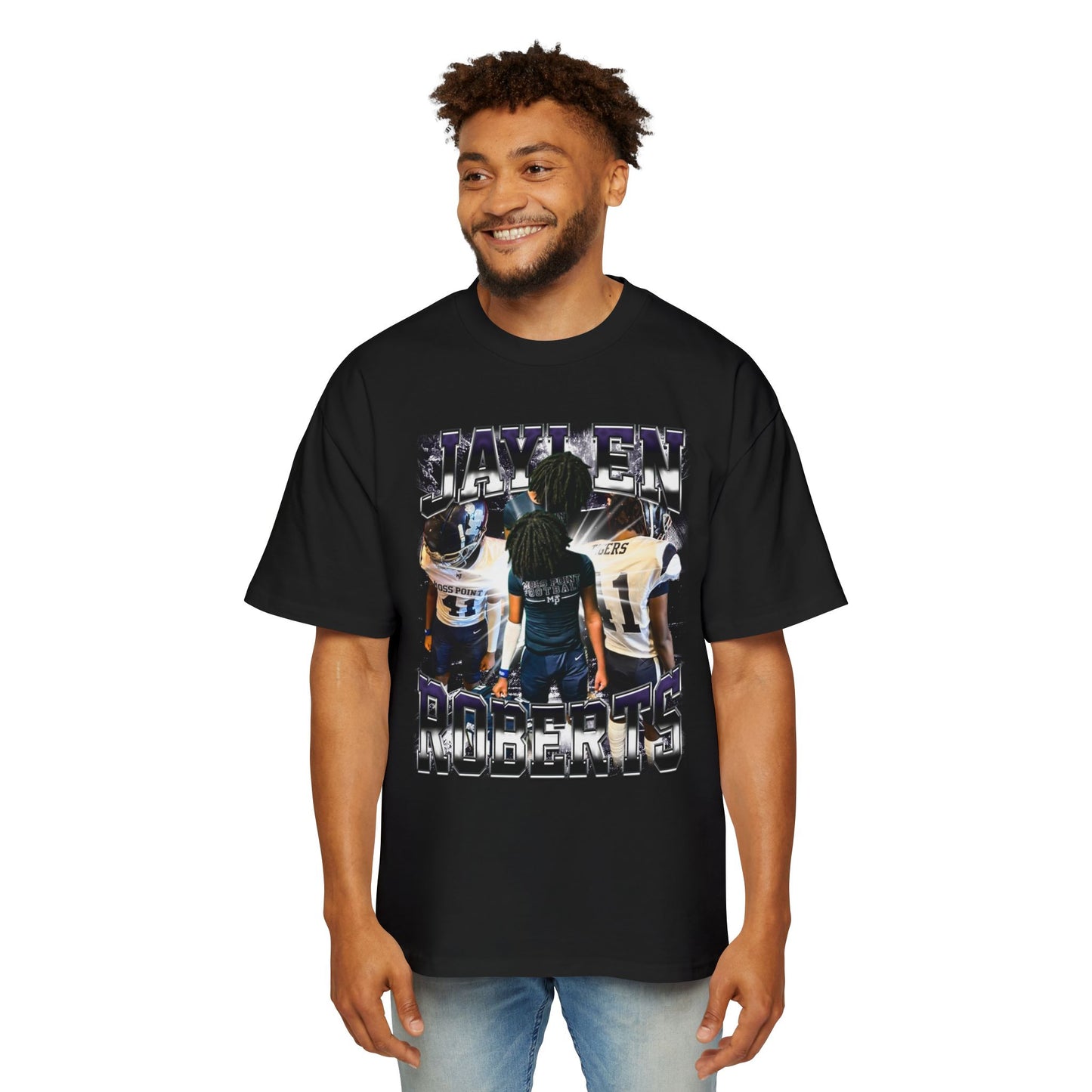 Jaylen Roberts Oversized Retro Tee