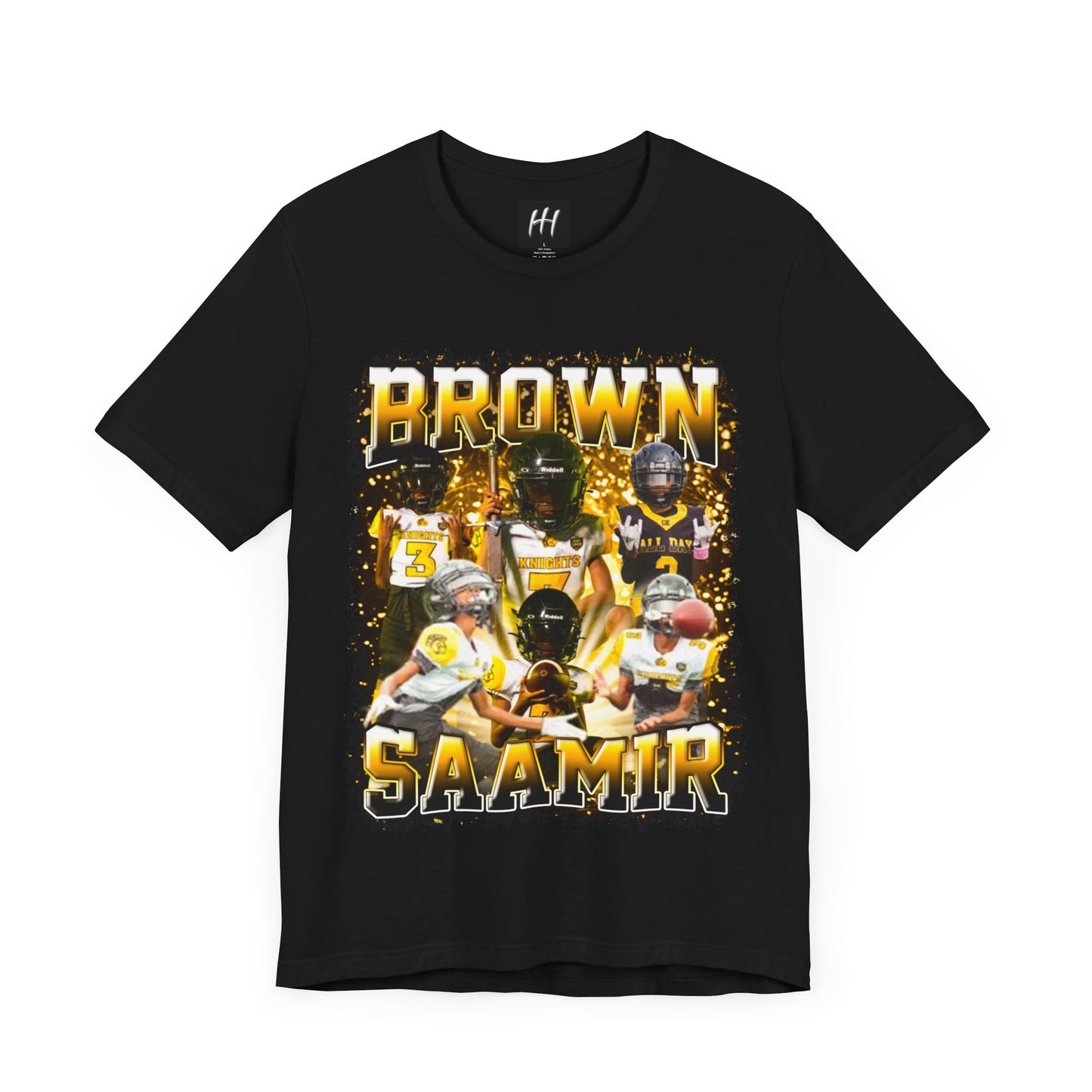 Saamir Brown Heavy Cotton Tee