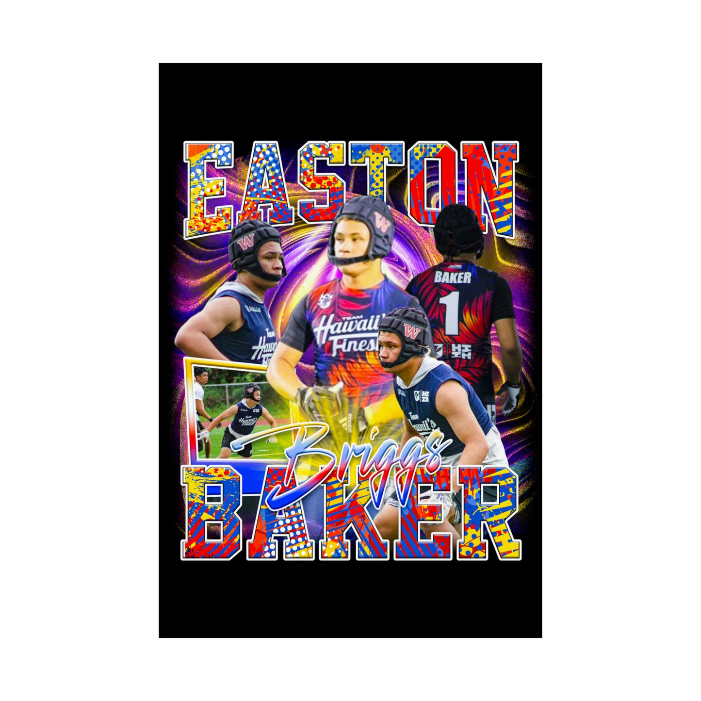 Easton Briggs Baker Poster