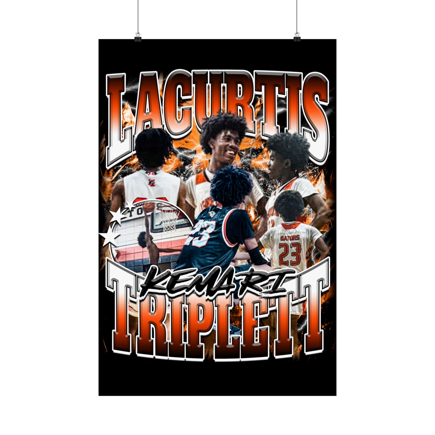 Lacurtis Kemari Triplett Poster 24" x 36"