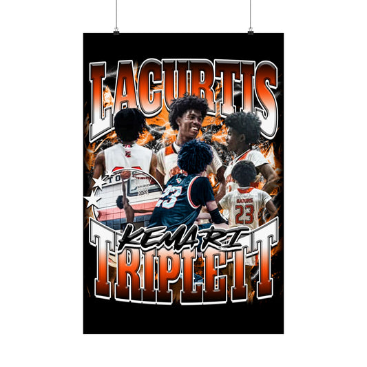 Lacurtis Kemari Triplett Poster 24" x 36"