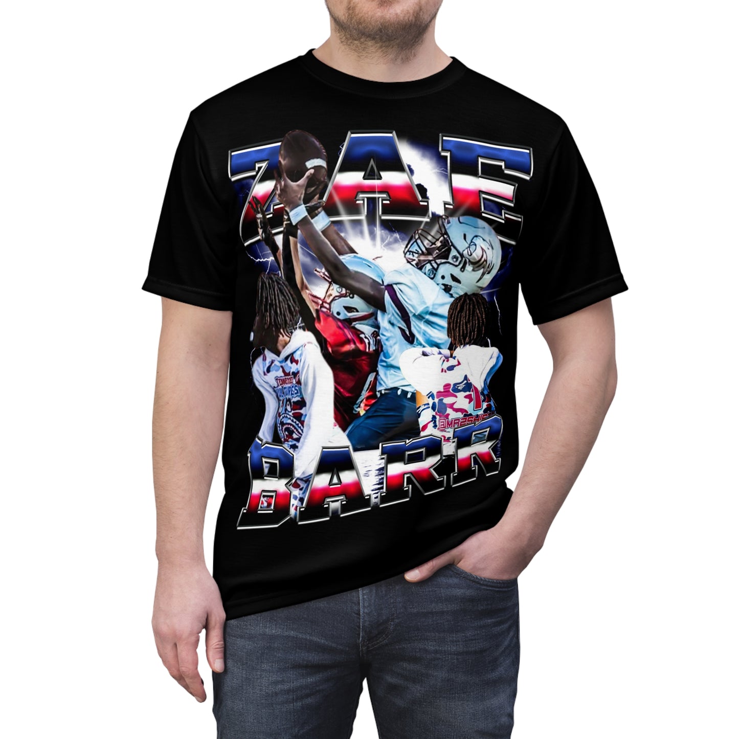 Zae Barr Vintage Full Print Tee