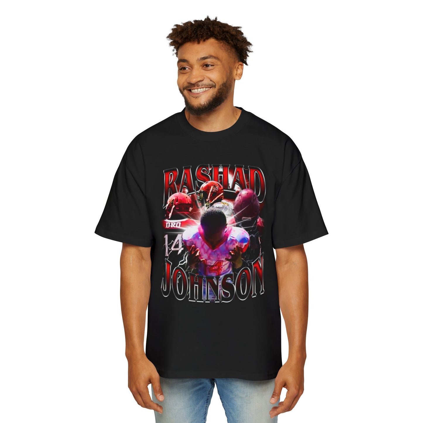 Rashad Johnson Oversized Retro Tee