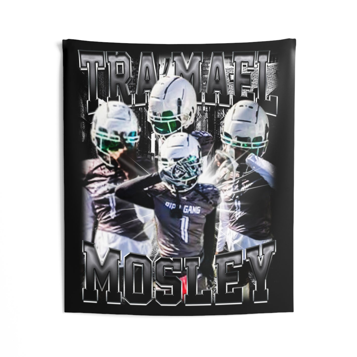 Tra'mael Mosley Tapestry 50” x 60”