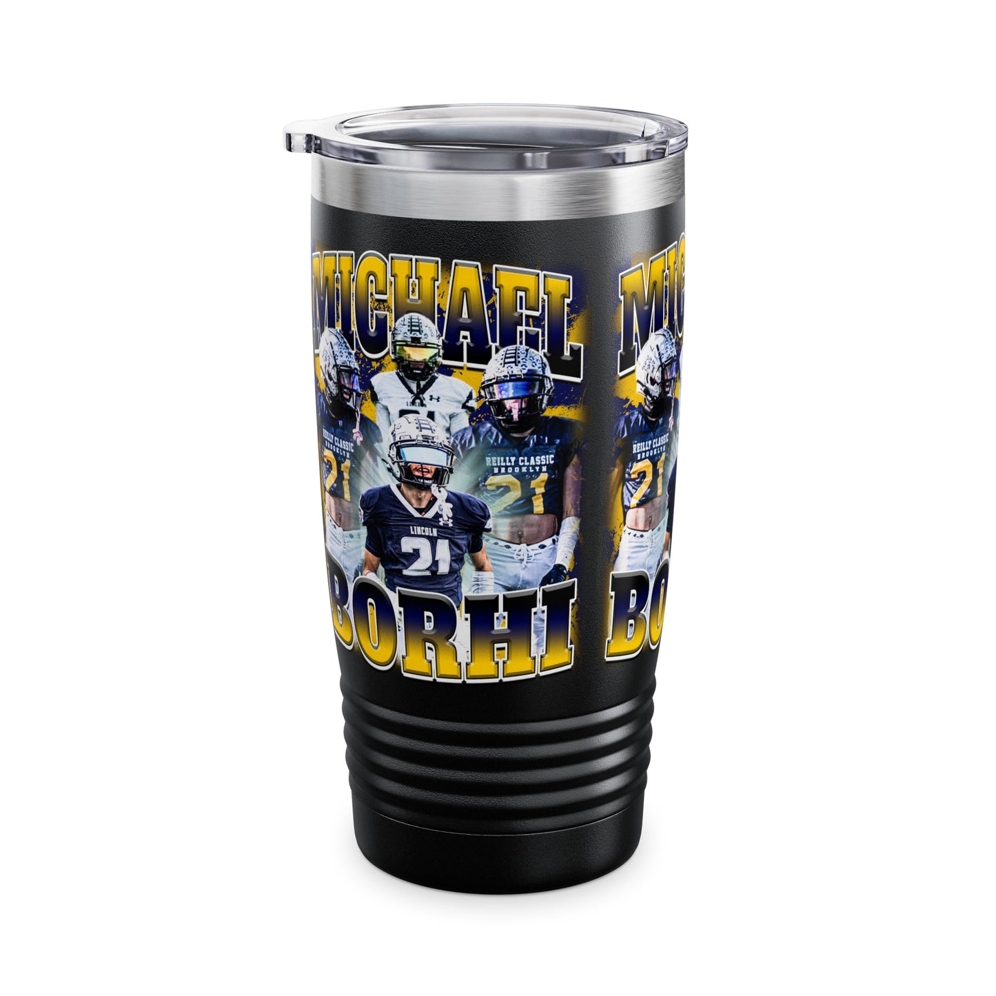 Michael Borhi Stainless Steal Tumbler