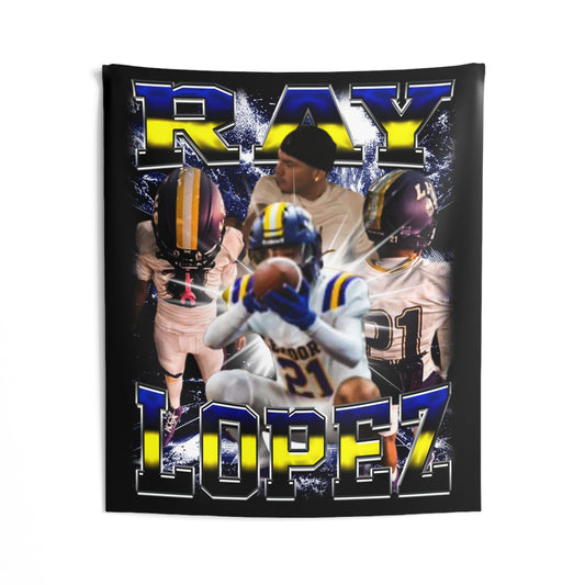 Ray Lopez Tapestry 50” x 60”