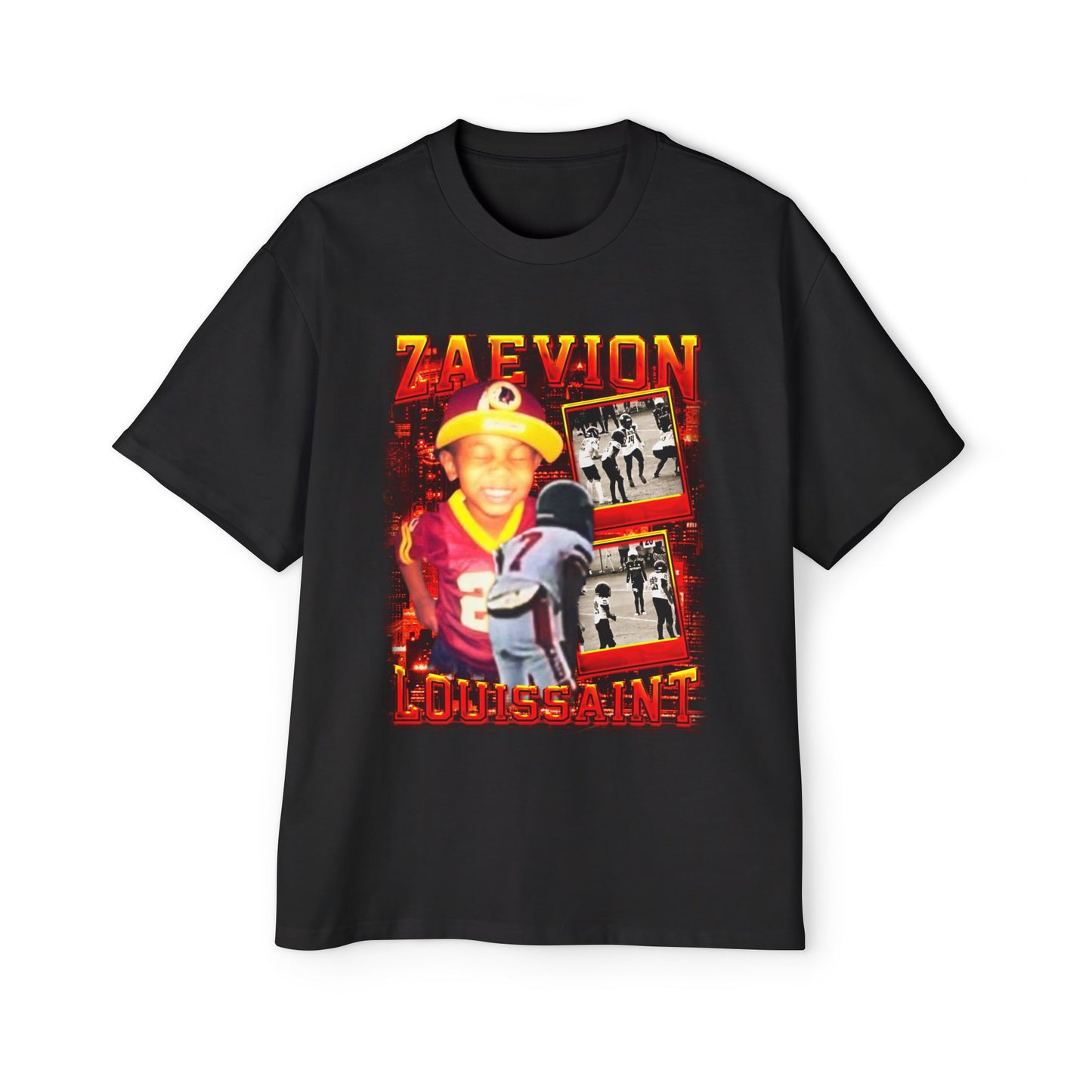 Zaevion Louissaint Oversized Retro Tee