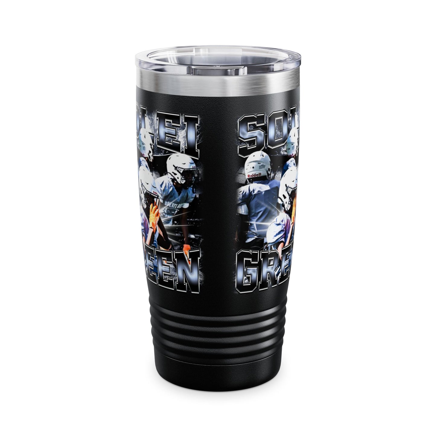 Solei Green Stainless Steel Tumbler