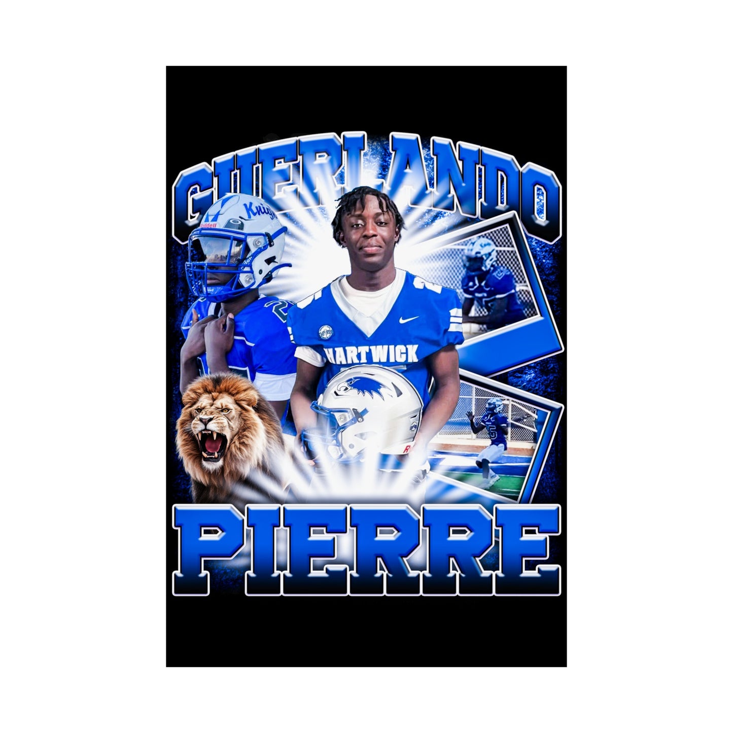 Guerlando Pierre Poster 24" x 36"