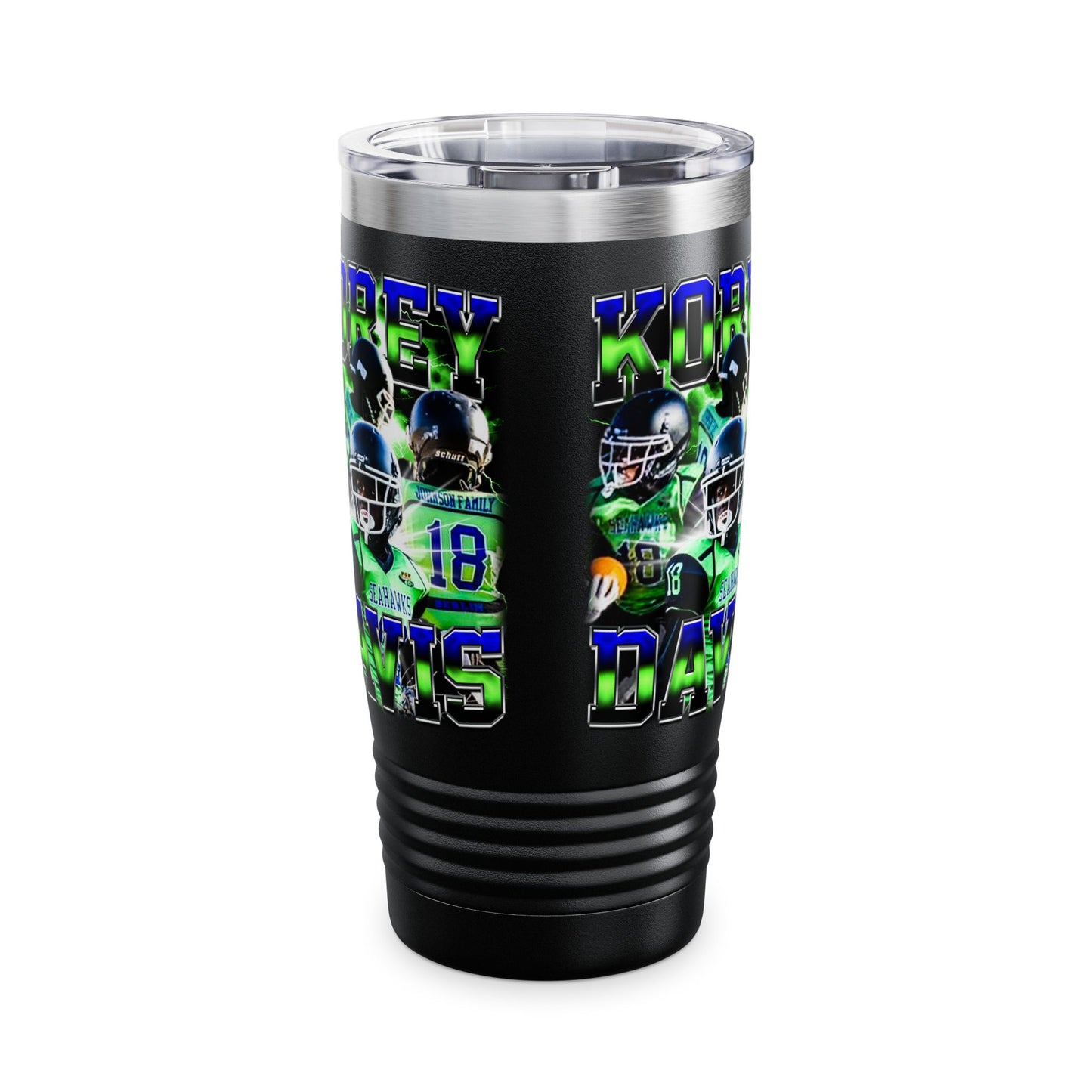 Korey Davis Stainless Steal Tumbler