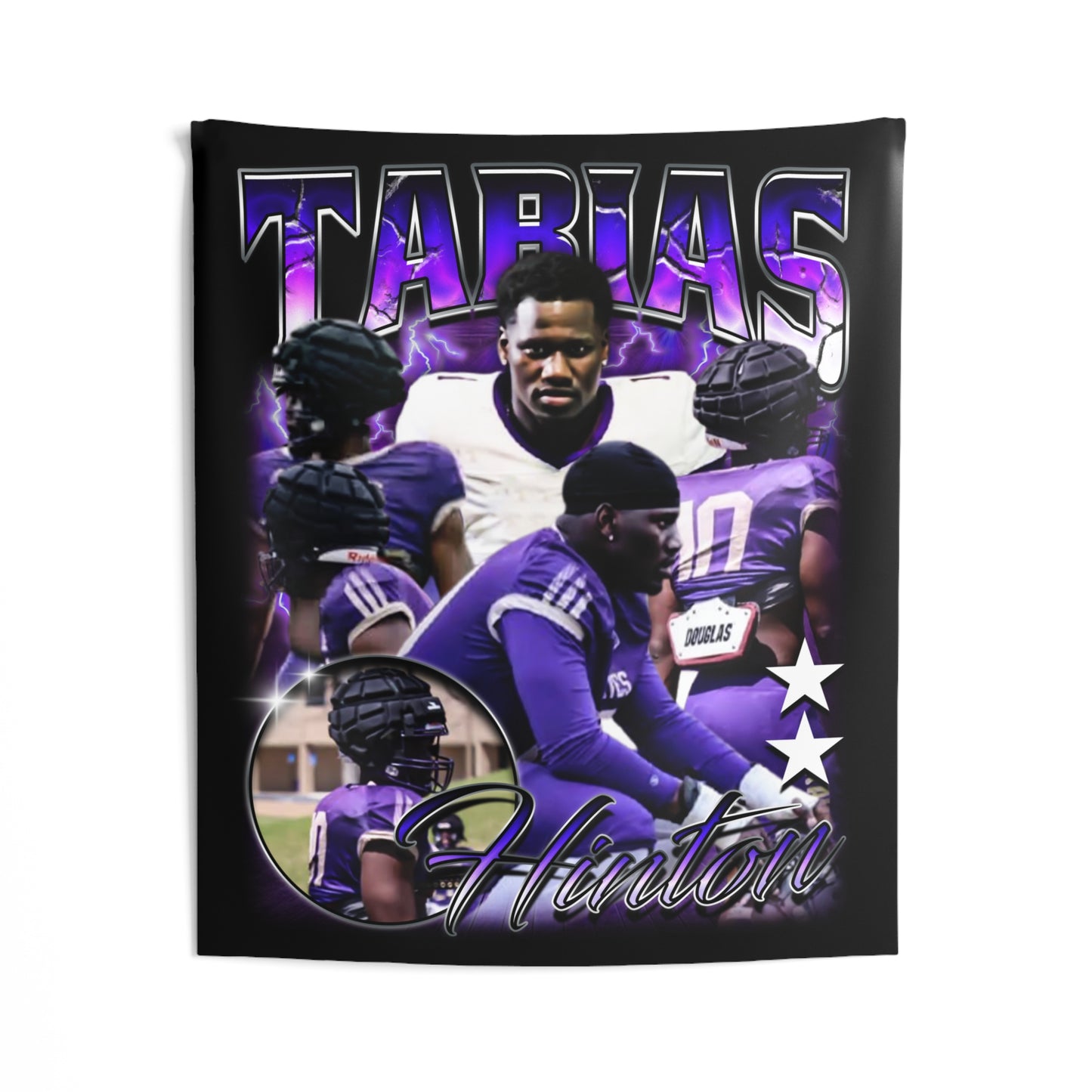 Tabias Hinton Tapestry 50” x 60”
