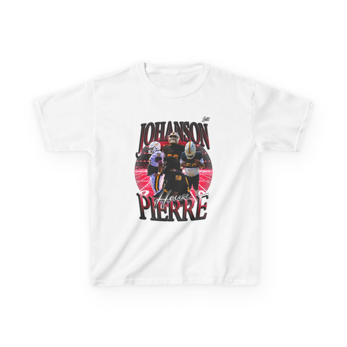 Johanson Pierre Youth Heavy Cotton Tee