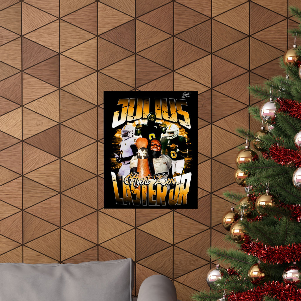 Julius Laster Jr Poster