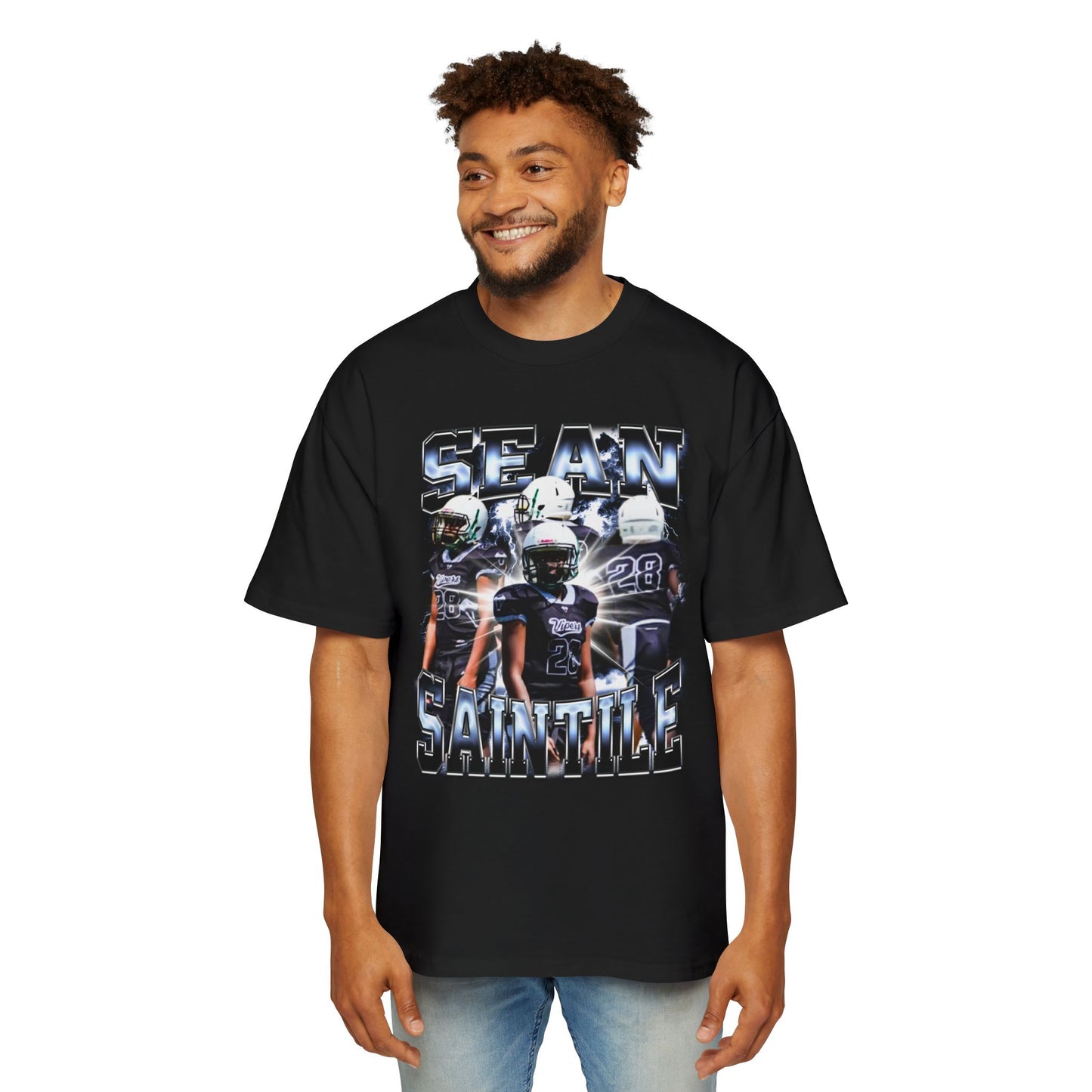 Sean Saintile Oversized Retro Tee