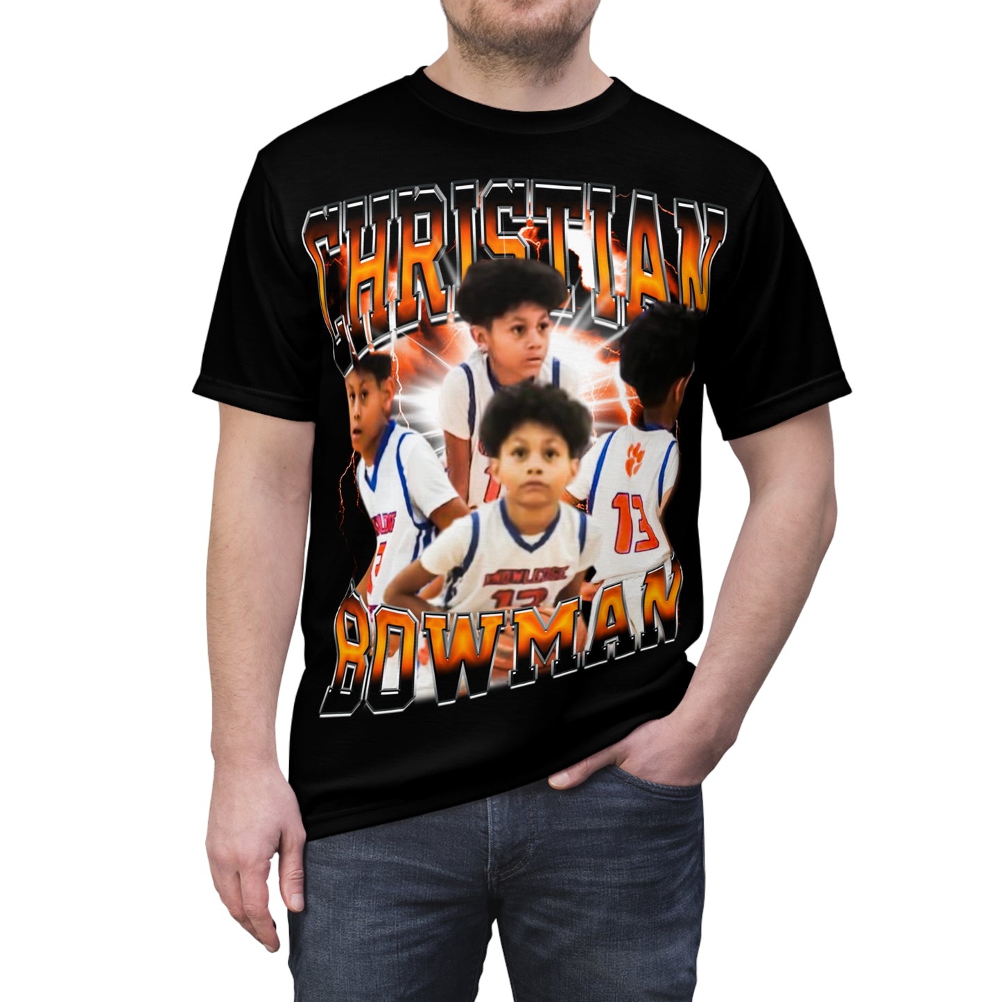 Christian Bowman Vintage Full Print Tee