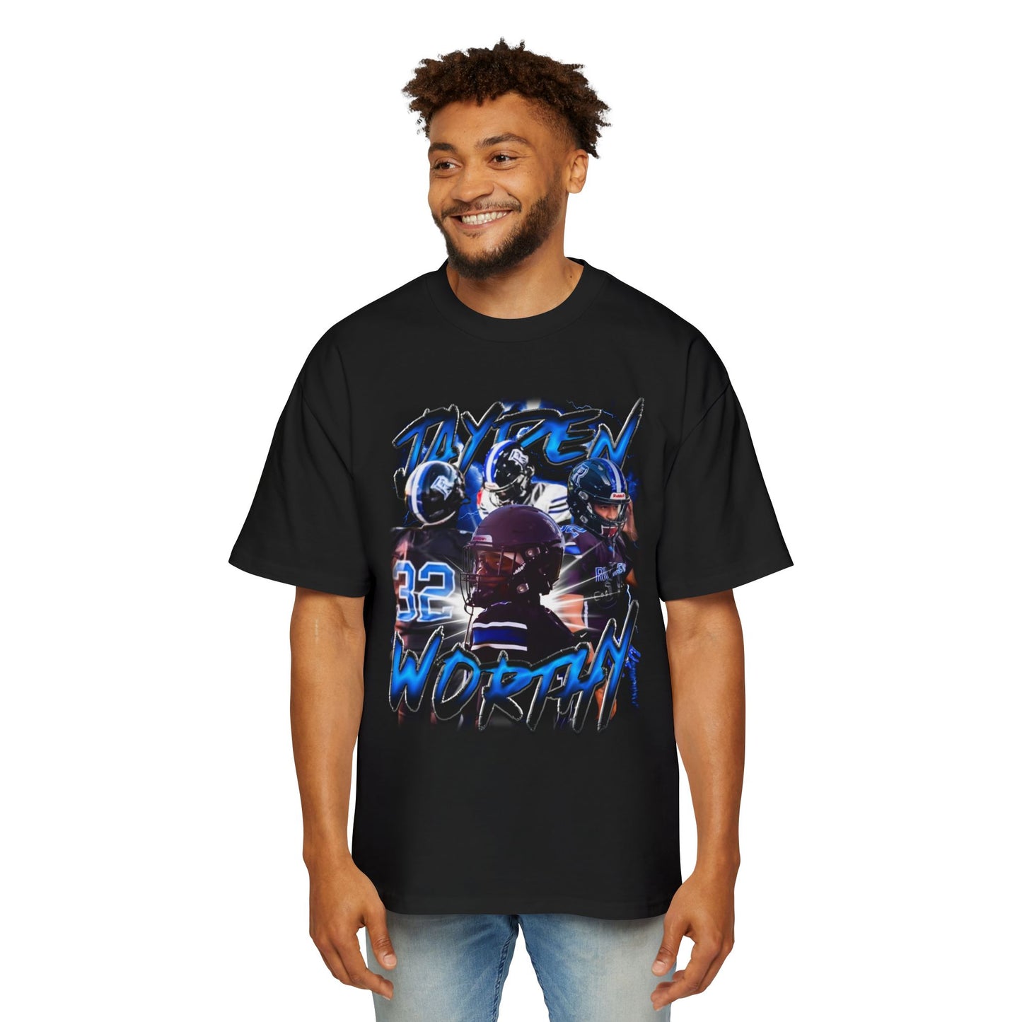 Jayden Worthy Oversized Retro Tee