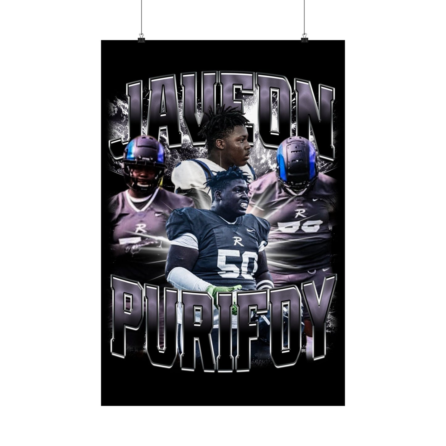 Javeon Purifoy Poster 24" x 36"