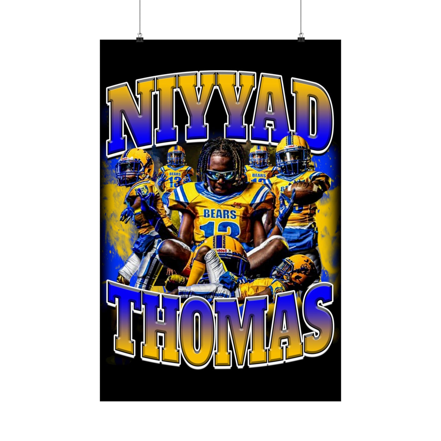 Niyyad Thomas Poster 24" x 36"