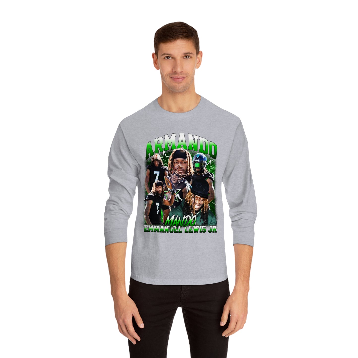 Armando Emmanuel Lewis Jr Classic Long Sleeve T-Shirt